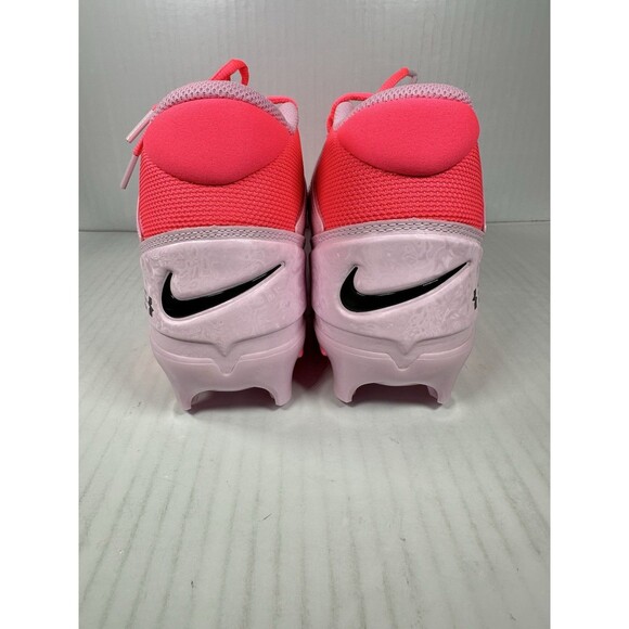Size 10 Nike Alpha Menace 4 Pro Breast Cancer PE Football Cleats Mens HJ4568-600 main image 6
